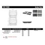 Stoptech 309.13660 Performance 08-09 Lexus IS F Rear Brake Pads