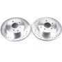 PowerStop JBR509XPR PowerStop Evolution Performance Drilled, Slotted & Plated Brake Rotor Pair