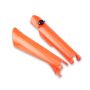 Cycra 1CYC-6902-22 01-15 KTM 125-625 SX/XC/SX-F/XC-F/XC-W/XCF-W/EXC-F/MXC-G/XC-G/SXC Performance Fork Guard- Org