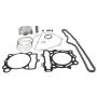 Vertex Pistons VTKTC24020B Vertex Piston 15-16 Kawasaki KX 250 F 250cc Forged Replica Top-End Piston Kit 13.8:1 Comp.