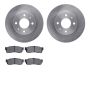 Dynamic Friction 6502-67091 Rotor Kit