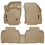 Husky Liners 2015 Ford Edge WeatherBeater Front & 2nd Row Combo Tan Floor Liners