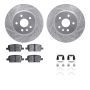 Dynamic Friction 7612-65018 Rotor Kit