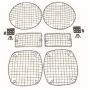 Rugged Ridge 97-06 Jeep Wrangler TJ Black Stone Guard Set