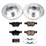 PowerStop K628 Z23 Daily Driver Carbon-Fiber Ceramic Brake Pad and Drilled & Slotted Rotor Kit