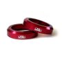 BLOX Racing BXSS-20314-RD Honda S2000 Engine Mount Ring Kit Red
