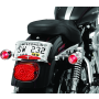 Kuryakyn 2109 Deep Dish Bezel With Red Lens Chrome