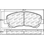 Stoptech 309.13740 Performance Brake Pads