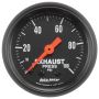 AutoMeter 2619 Z Series 2-1/16in 0-100 PSI Mechanical Exhaust Pressure Gauge