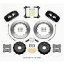 Wilwood 140-13886 AERO6 Front Hat Kit 14.00 2015-Up Mustang w/Lines