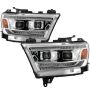 SPYDER 5087638 High-power LED Module (High Beam And Low Beam) Equipped Headlights - Chrome