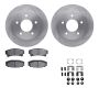 Dynamic Friction 6512-46070 Rotor Kit