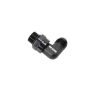 Snow Performance SNF-60889 -8 ORB to -8 AN 90 Degree Swivel Fitting (Black)