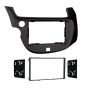 Metra 95-7877B Double-DIN Dash Kit for Honda Fit 2009-13, (Black)