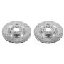PowerStop EBR1425XPR PowerStop Evolution Performance Drilled, Slotted & Plated Brake Rotor Pair