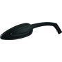 Kuryakyn 1708 Teardrop Mirrors Satin Black