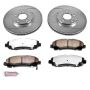 PowerStop K2429-36 Z36 Truck and SUV Carbon-Fiber Ceramic Brake Pad and Drilled & Slotted Rotor Kit