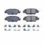 PowerStop 17-1846 PowerStop - Z17 Low-Dust Ceramic Brake Pads with Hardware