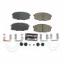 PowerStop Z23-2035 PowerStop - Z23 Daily Driver Carbon-Fiber Ceramic Brake Pads with Hardware Kit