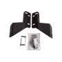 Go Rhino 15-22 Ford F-150 (Excl. Raptor/Active Park Assist) RC4 & RC3 LR Brackets - Tex. Blk