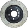 Stoptech 128.34078R 06 BMW 325 Series / 07-09 BMW 328 Series Drilled Right Rear Rotor