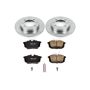 PowerStop KOE913 OE Stock Replacement Low-Dust Ceramic Brake Pad and Rotor Kit