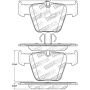 Stoptech 309.12890 Performance Brake Pads