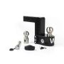 Weigh Safe WS6-2-KA-CER-BLA 6in Drop Hitch w/Built-in Scale & 2in Shank (8K/12.5K GTWR) w/WS05 - Black Cerakote