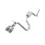 AWE Tuning 3020-22020 VW MK7 Golf 1.8T Track Edition Exhaust w/Chrome Silver Tips (90mm)