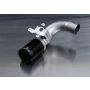 Remus 088014 1683CB 2014 BMW M235I F22 Coupe 84mm Black Chrome Straight w/Carbon Insert Tail Pipe Set