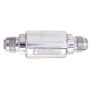 Russell 650200 Performance Polished Aluminum (3in Length 1-1/4in dia. -6 x 3/8in male NPT inlet/outlet)