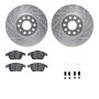 Dynamic Friction 7612-74054 Rotor Kit