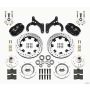Wilwood 140-12459-D Forged Dynalite Front Kit 12.19in Drilled 59-64 Chevy Impala / 63-64 Corvette