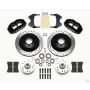 Wilwood 140-12276-D Narrow Superlite 6R Front Hub & 1PC Rtr Kit 12.88in Dril WWE ProSpindle