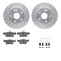 Dynamic Friction 7512-59128 Rotor Kit