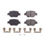 PowerStop 17-817 PowerStop - Z17 Low-Dust Ceramic Brake Pads with Hardware