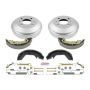 PowerStop KOE15361DK Power Stop 00-02 Hyundai Accent Rear Autospecialty Drum Kit