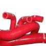 Mishimoto 86-93 Ford Mustang Red Silicone Hose Kit