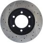 Stoptech 127.68000L Slotted & Drilled Sport Brake Rotor