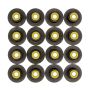 Cometic Gasket 3218V-16 Cometic .265in x .500in x .635in x 1.126in Metal Jacket Valve Stem Seal - Yellow - 16 Pack