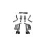 CORSA Performance 14986BLK Corsa 2015-2017 Dodge Challenger Sport Cat-Back Dual Rear Exit with Twin 3.5in Black Pro-Series