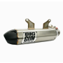 Big Gun 18-23 Yamaha WOLVERINE X4 EXO Stainless Slip On Exhaust
