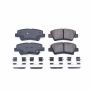 PowerStop 17-1594 PowerStop - Z17 Low-Dust Ceramic Brake Pads with Hardware
