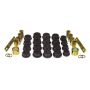 Prothane 06-11 Honda Civic Rear Control Arm Bushings - Black