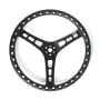 JOES RACING PRODUCTS JOE13515-B 15in LW Steering Wheel Alum Dished Black