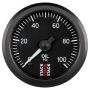 AutoMeter ST3302 Stack 52mm 0-100 PSI 1/8in NPTF Male Pro Stepper Motor Oil Pressure Gauge - Black