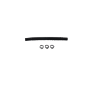 DeatschWerks 9-CT-6-516 Convoluted Tubing 150mm Length x 8mm ID Side 1 x 8mm ID Side 2 - Black