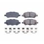 PowerStop 17-1402 PowerStop - Z17 Low-Dust Ceramic Brake Pads with Hardware