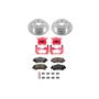 PowerStop KC3090-36 Z36 Truck and SUV Ceramic Brake Pad, Drilled & Slotted Rotor, and Caliper Kit