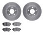 Dynamic Friction 4502-80079 Rotor Kit